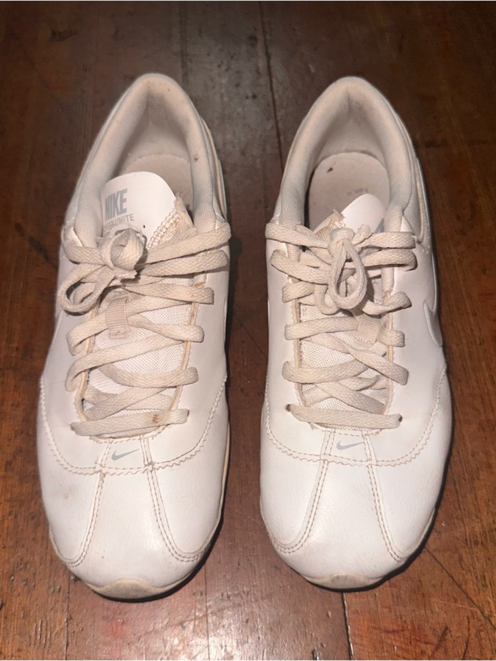 Nike Women’s Cream/Off-White Cheerleading Shoes
